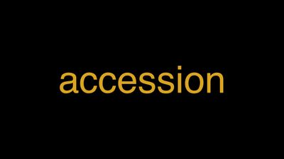 Meaning of Accession in Hindi - हिंदी में मतलब | Wrytin