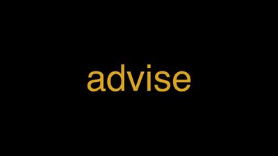 Meaning of Advise in Hindi - हिंदी में मतलब | Wrytin