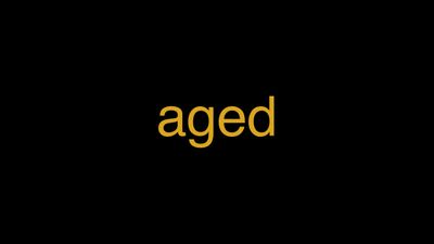 Meaning of Aged in Hindi - हिंदी में मतलब | Wrytin