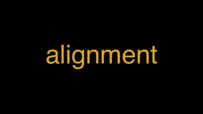 Meaning of Alignment in Hindi - हिंदी में मतलब | Wrytin