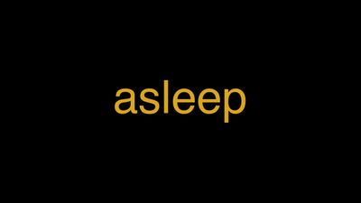 Meaning of Asleep in Hindi - हिंदी में मतलब | Wrytin