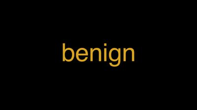 Meaning of Benign in Hindi - हिंदी में मतलब | Wrytin