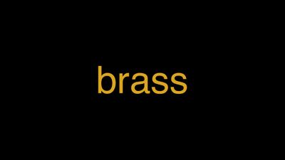 Meaning of Brass in Hindi - हिंदी में मतलब | Wrytin