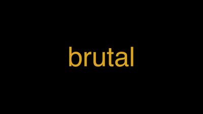 Meaning of Brutal in Hindi - हिंदी में मतलब | Wrytin