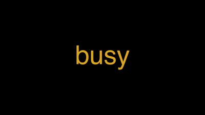 Meaning of Busy in Hindi - हिंदी में मतलब | Wrytin