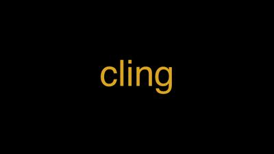 Meaning of Cling in Hindi - हिंदी में मतलब | Wrytin