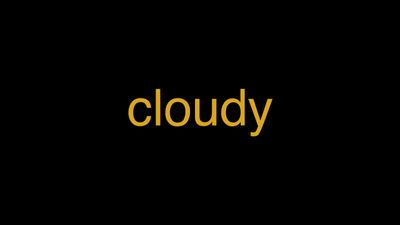 Meaning of Cloudy in Hindi - हिंदी में मतलब | Wrytin