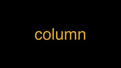 Meaning of Column in Hindi - हिंदी में मतलब | Wrytin