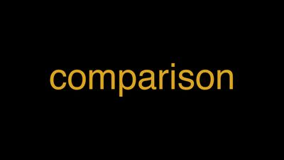 Meaning of Comparison in Hindi - हिंदी में मतलब | Wrytin