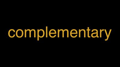 Meaning of Complementary in Hindi - हिंदी में मतलब | Wrytin