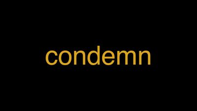 Meaning of Condemn in Hindi - हिंदी में मतलब | Wrytin