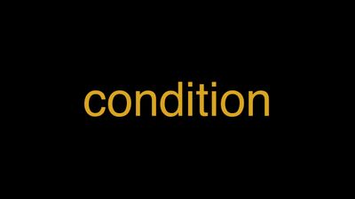 Meaning of Condition in Hindi - हिंदी में मतलब | Wrytin