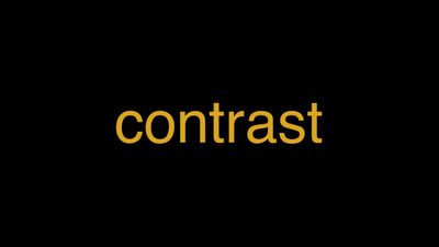 Meaning of Contrast in Hindi - हिंदी में मतलब | Wrytin