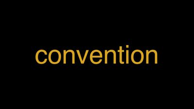 Meaning of Convention in Hindi - हिंदी में मतलब | Wrytin
