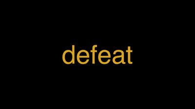 Meaning of Defeat in Hindi - हिंदी में मतलब | Wrytin