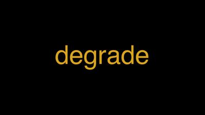 Meaning of Degrade in Hindi - हिंदी में मतलब | Wrytin