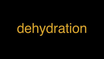 Meaning of Dehydration in Hindi - हिंदी में मतलब | Wrytin