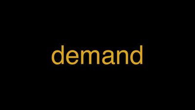 Meaning of Demand in Hindi - हिंदी में मतलब | Wrytin