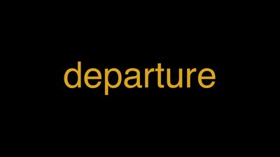 Meaning of Departure in Hindi - हिंदी में मतलब | Wrytin