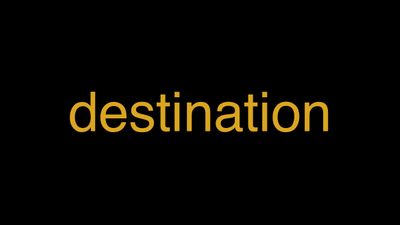 Meaning of Destination in Hindi - हिंदी में मतलब | Wrytin