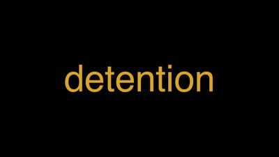 Meaning of Detention in Hindi - हिंदी में मतलब | Wrytin