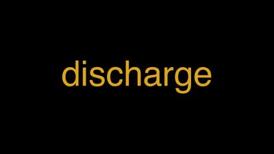 Meaning of Discharge in Hindi - हिंदी में मतलब | Wrytin