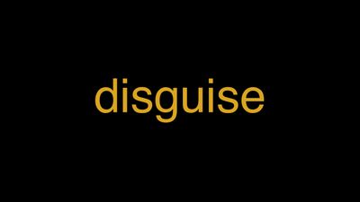Meaning of Disguise in Hindi - हिंदी में मतलब | Wrytin