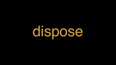 dispose of property meaning in hindi with example