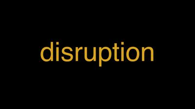 Meaning of Disruption in Hindi - हिंदी में मतलब | Wrytin