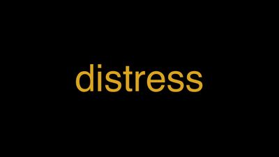 Meaning of Distress in Hindi - हिंदी में मतलब | Wrytin