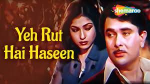 Ye Rut Hai Hasin-Capo 1st Fret, Kishore Kumar | Wrytin