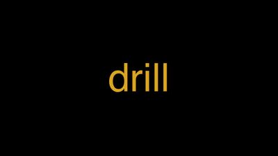 Meaning of Drill in Hindi - हिंदी में मतलब | Wrytin