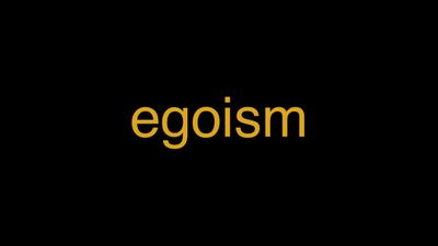 Meaning of Egoism in Hindi - हिंदी में मतलब | Wrytin