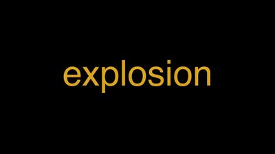 Meaning of Explosion in Hindi - हिंदी में मतलब | Wrytin