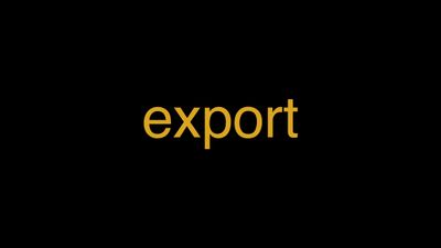 Meaning of Export in Hindi - हिंदी में मतलब | Wrytin