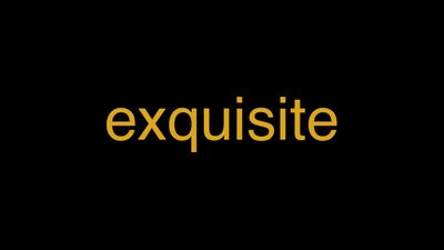 Meaning of Exquisite in Hindi - हिंदी में मतलब | Wrytin