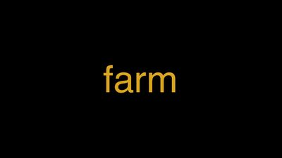 Meaning of Farm in Hindi - हिंदी में मतलब | Wrytin