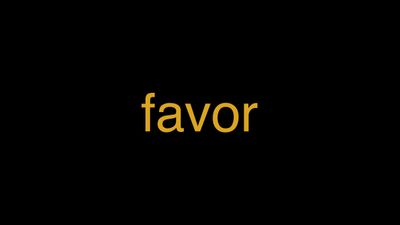 Meaning of Favor in Hindi - हिंदी में मतलब | Wrytin