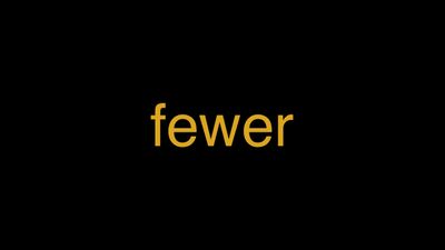 Meaning of Fewer in Hindi - हिंदी में मतलब | Wrytin