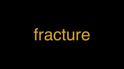 Meaning of Fracture in Hindi - हिंदी में मतलब | Wrytin