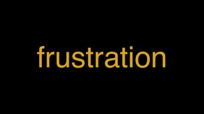Meaning of Frustration in Hindi - हिंदी में मतलब | Wrytin