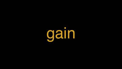 Meaning of Gain in Hindi - हिंदी में मतलब | Wrytin