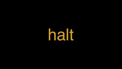 Meaning of Halt in Hindi - हिंदी में मतलब | Wrytin