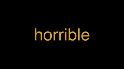 Meaning of Horrible in Hindi - हिंदी में मतलब | Wrytin