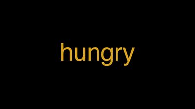 Meaning of Hungry in Hindi - हिंदी में मतलब | Wrytin