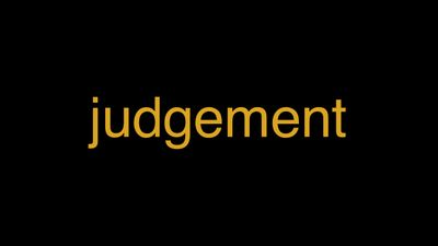 Meaning of Judgement in Hindi - हिंदी में मतलब | Wrytin