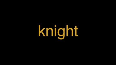 Meaning of Knight in Hindi - हिंदी में मतलब | Wrytin
