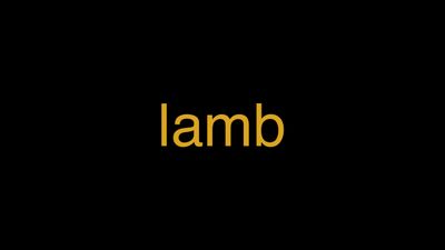 Meaning of Lamb in Hindi - हिंदी में मतलब | Wrytin