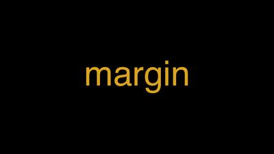Meaning of Margin in Hindi - हिंदी में मतलब | Wrytin