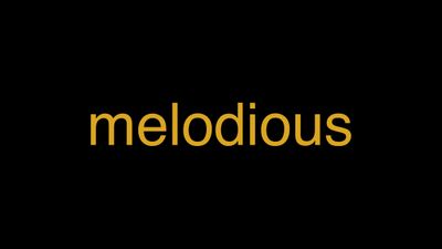 Meaning of Melodious in Hindi - हिंदी में मतलब | Wrytin